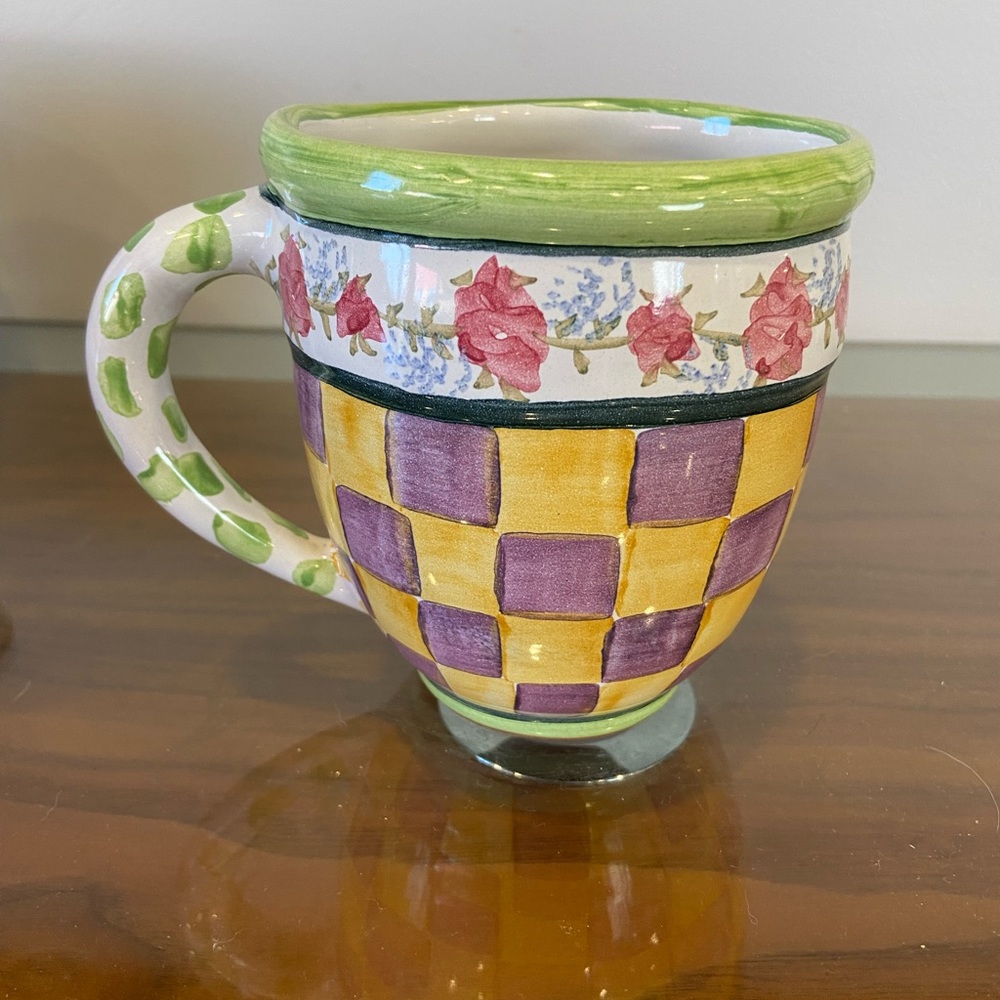 Mackenzie Childs Taylor Colossal Mug - Odd Fellows